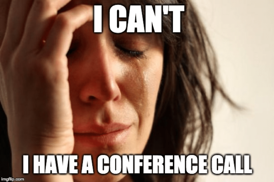 conference call humor