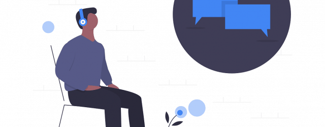 Man using tips to improve taking meeting transcriptions.